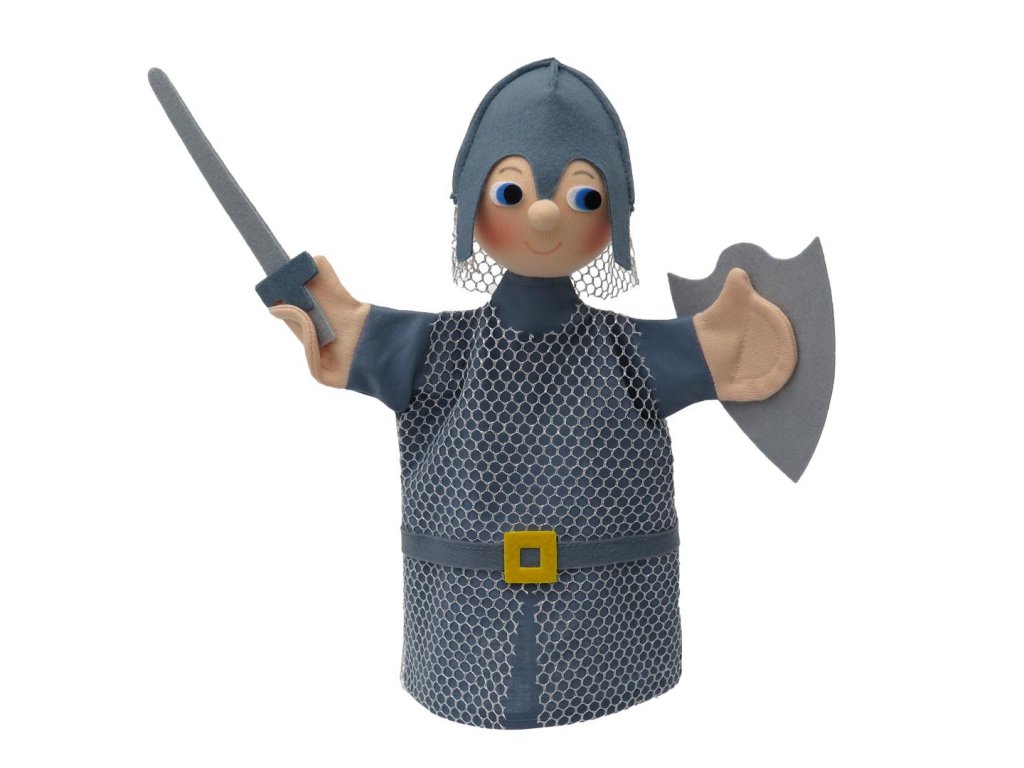 knight hand puppet