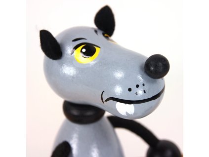wolf bouncing figure for kids