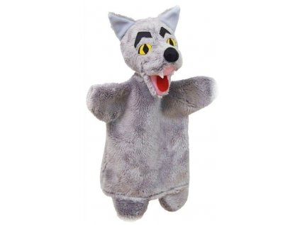 Maňásek - Vlk - hračka z textilu