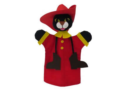 Puss in boots hand puppet for kids