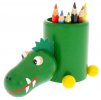 Stojánek na tužky hračka ze dřeva Krokodýl Theo