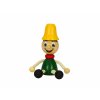 Pinocchio wooden magnet for kids