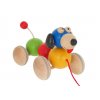 68110 dřevěná tahací hračka barevný pejsek (2)