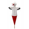 hand puppet in cone stork