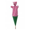 hand puppet in cone pig