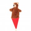 hand puppet in cone bear