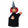 black withc hand puppet