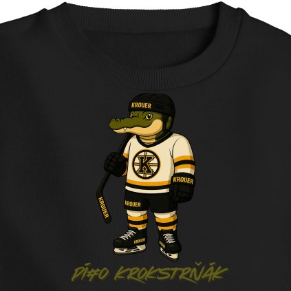 Tricko s potiskem darek pro kamarada krokodyl s potiskem cesky bizar tricko (4)