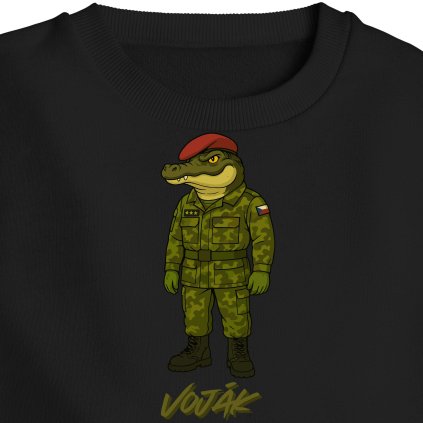 Tricko s potiskem darek pro kamarada krokodyl s potiskem cesky bizar tricko (11)