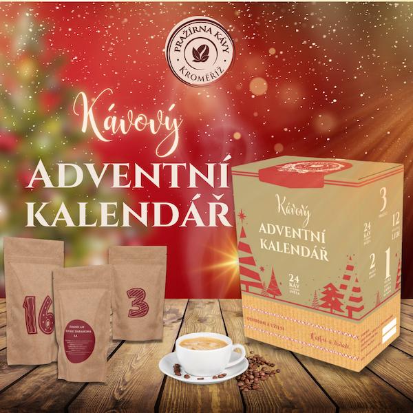 Objevte kouzlo kávy s naším Kávovým adventním kalendářem 2024!