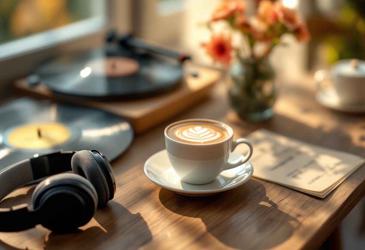 Káva a hudba – co si pustit k rannímu šálku