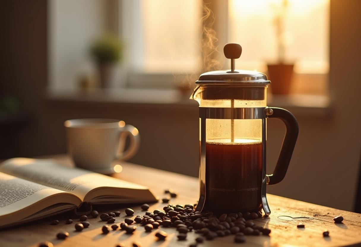French press a vhodná káva pro tuto přípravu