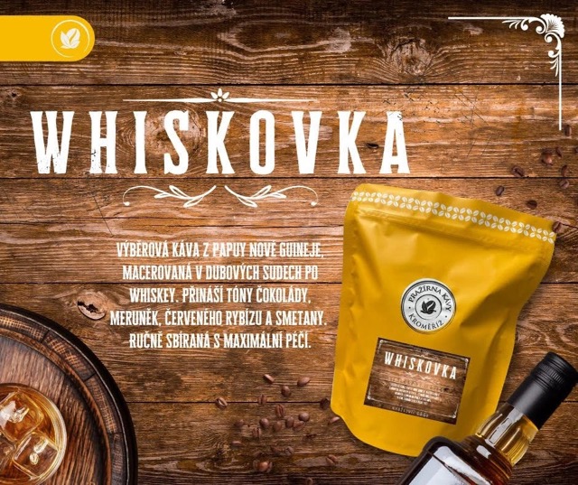 Whiskovka & Barelka: Káva s vůní sudu, která si získá vaše srdce