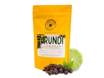 Burundi AA Fully Washed TOP (Kávu dodat jako zrnko, Množství kávy 100g)