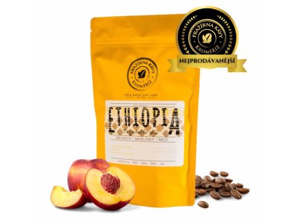 Etiopia washed Yirgacheffe gr. 2 (Kávu dodat jako zrnko, Množství kávy 100g)