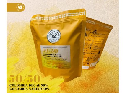Half Decaf (Kávu dodat jako zrnko, Množství kávy 100g)