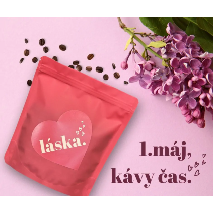 Káva Láska v dárkové krabičce (Kávu dodat jako zrnko)