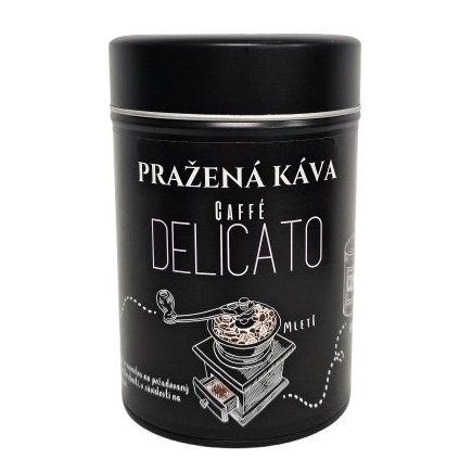delicato kava plechovka