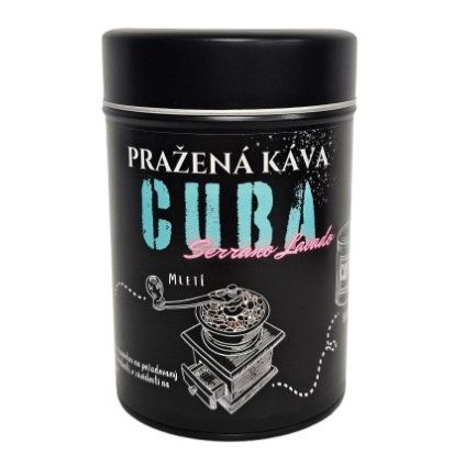 kava cuba plechovka