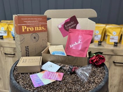 Řekni to kávou – Dárek pro NÁS (Kávu dodat jako zrnko)