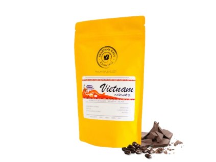 Vietnam Gr.1 Robusta Wet Polished Scr.16 (Kávu dodat jako zrnko, Množství kávy 100g)