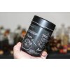 Pražená káva v černé dárkové plechovce – Cuba Serrano Lavado 200 g (Kávu dodat jako zrnko)