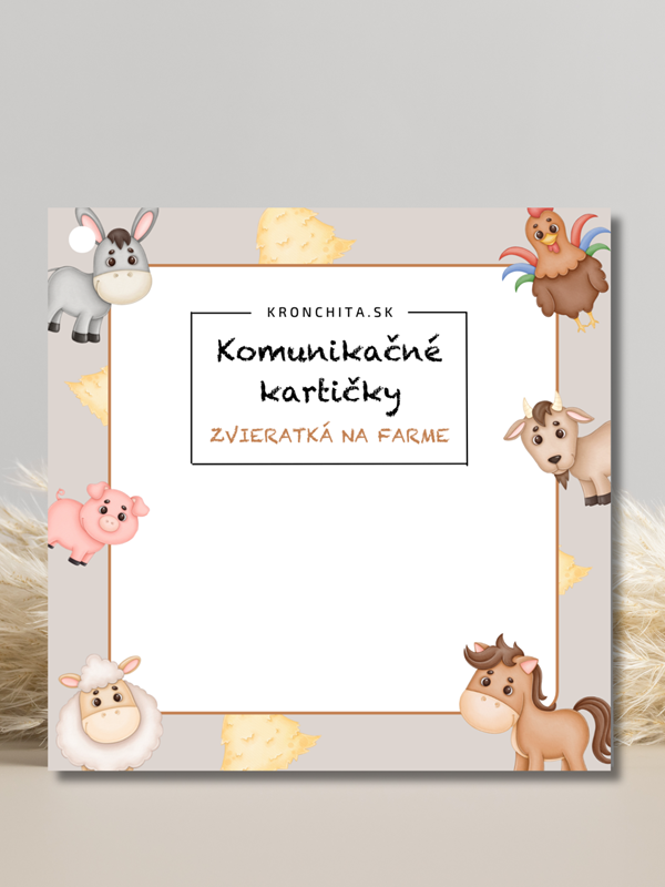 Komunikačné kartičky? A rovno v 4 verziách? Wau! 😍