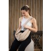 Oversize ledvinka Krosha Atelier béžová