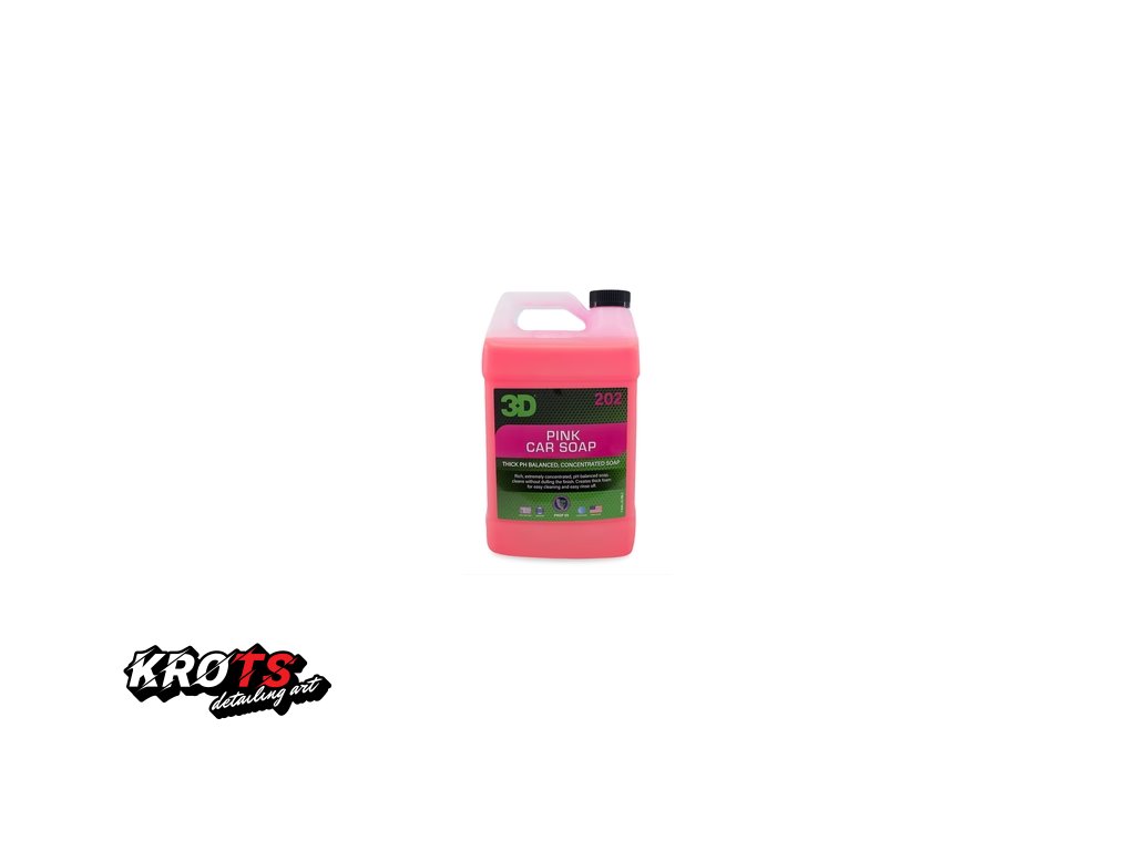 3D Pink Car Soap