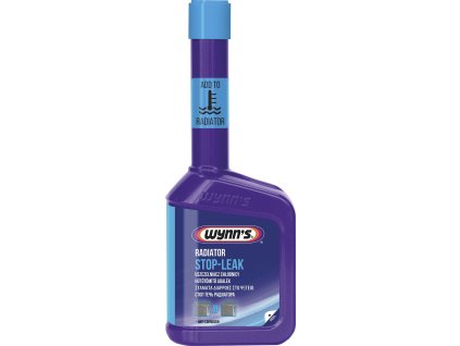 PŘÍSADA NA UTĚSNĚNÍ CHLADIČE RADIATOR STOP LEAK (325 ML) - WYNNS