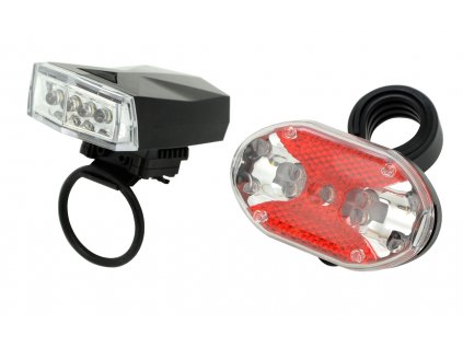 Cyklosvětlo 1+1 (4+9LED)