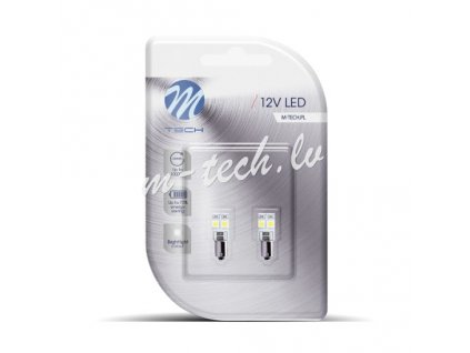 ŽÁROVKA LED T4W 4-SMD 5050 CANB.BÍLÁ 2S