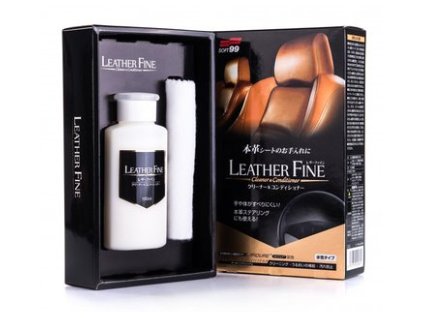 Soft99 Leather Fine-Cleaner & Conditioner 100 ml čistič a kondicioner