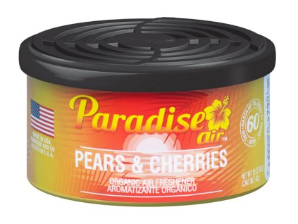 Osvěžovač vzduchu Paradise Air Organic Air Freshener, vůně Hrušky & višně