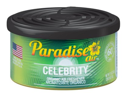 Osvěžovač vzduchu Paradise Air Organic Air Freshener, vůně Celebrity