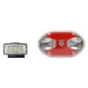 Cyklosvětlo 1+1 (4+9LED)