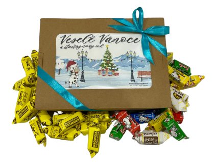 Vánoční dárkový box krowki