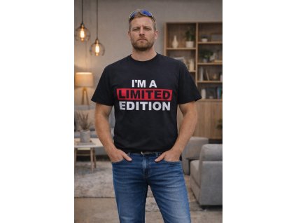 Pánské vtipné tričko LIMITOVANÁ EDICE