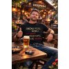 Pánské vtipné tričko ŠETŘÍM VODU PIJU PIVO