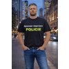 Pánské vtipné tričko SPONZOR DOPRAVNÍ POLICIE