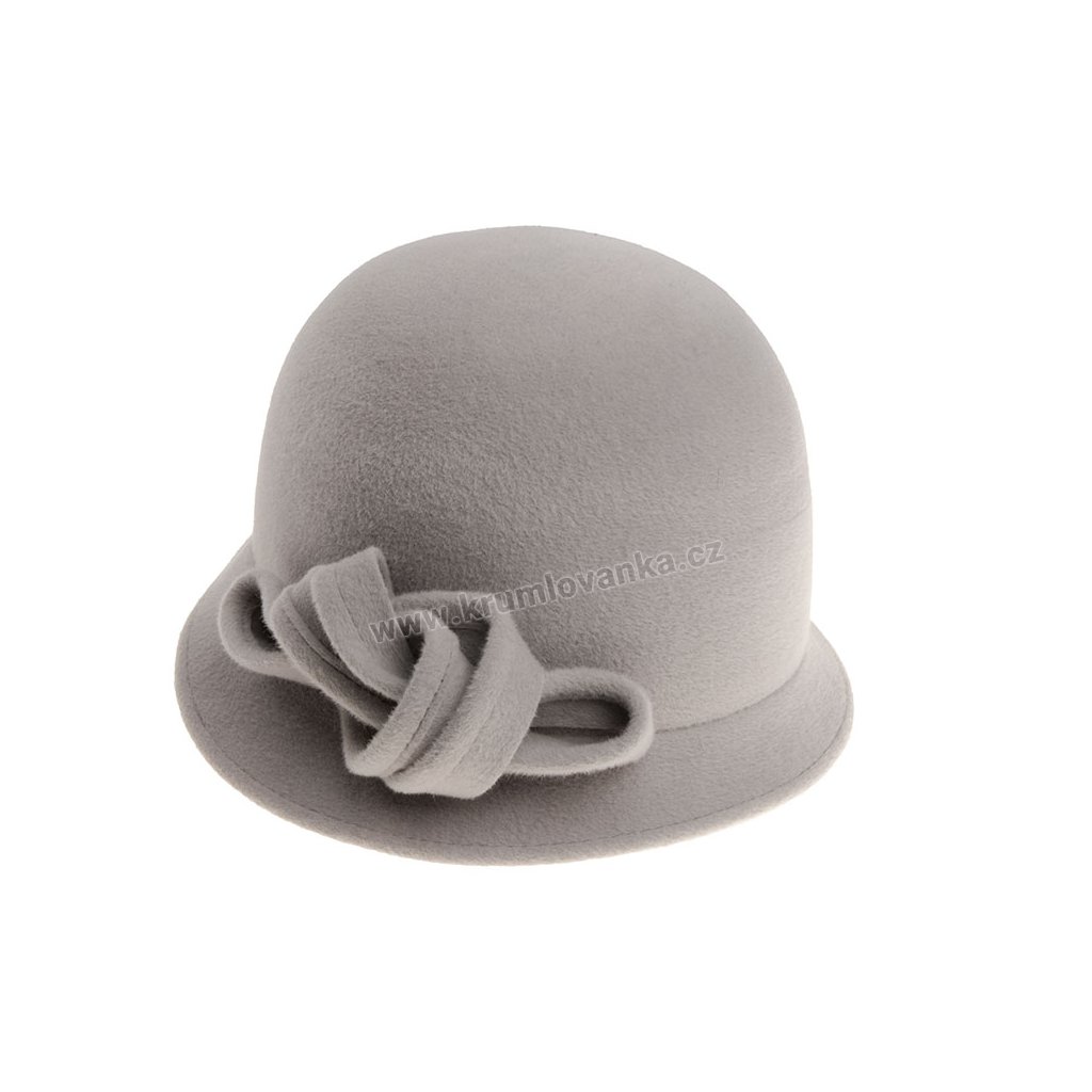 Dámský plstěný klobouk TONAK 53516/18 Šedý Q8005 - Krumlovanka