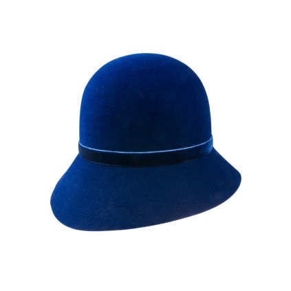 Dámský plstěný klobouk TONAK 52725/14 modrý Q  03334