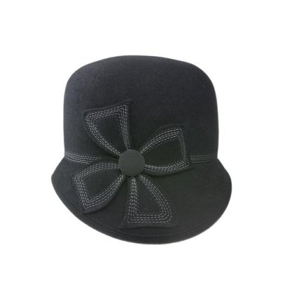 Dámský plstěný klobouk TONAK 52786/15 černý Q 9030