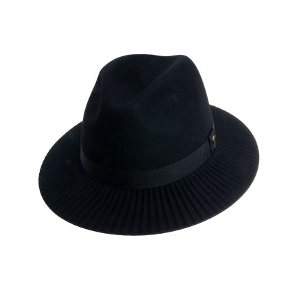 Plstěný klobouk TONAK Fedora Esprite Plan 12779/18 černý Q 9040