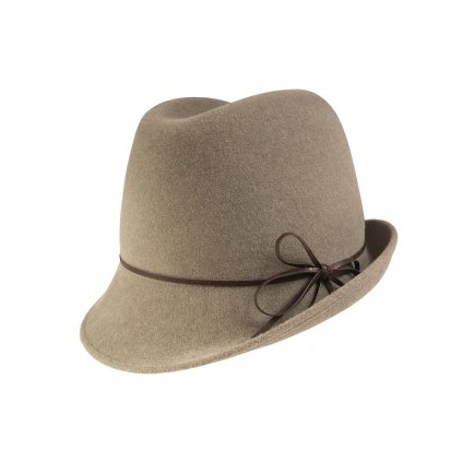 Plstěný klobouk TONAK Cloche New York 52928/15 šedý 1180