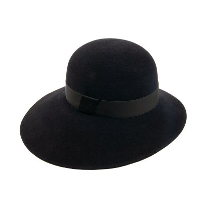 Plstěný klobouk TONAK 53407/17 černý Q 9030