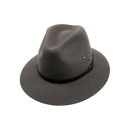 Pánský plstěný klobouk TONAK 11925/15  šedý Q 8045