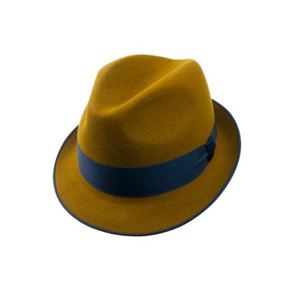 Plstěný klobouk TONAK 11376/12 hnědý Q 5015