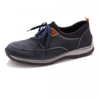 Pánské polobotky RIEKER 05353-14 modré