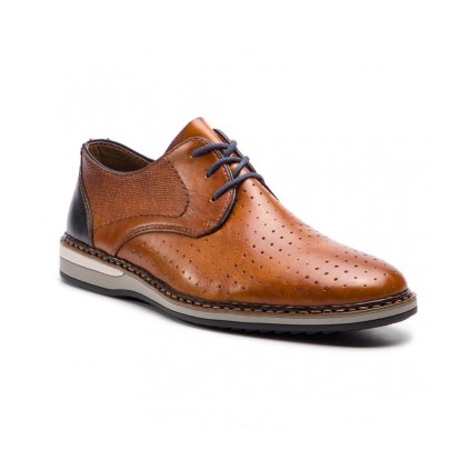 Pánské polobotky RIEKER 16811-25 hnědé